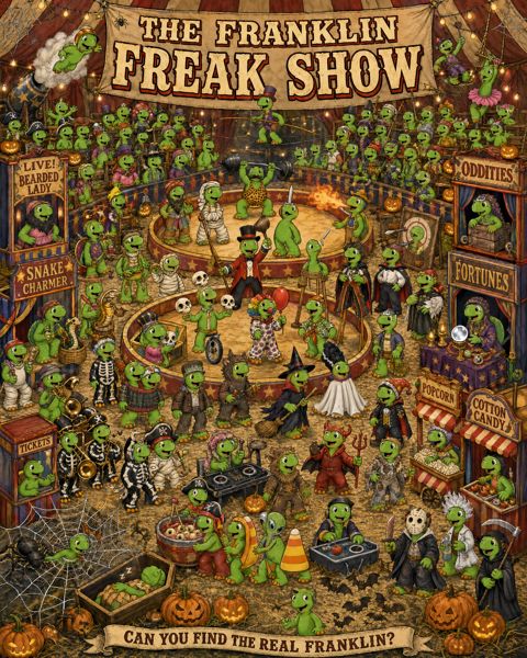 The Franklin Freak Show poster